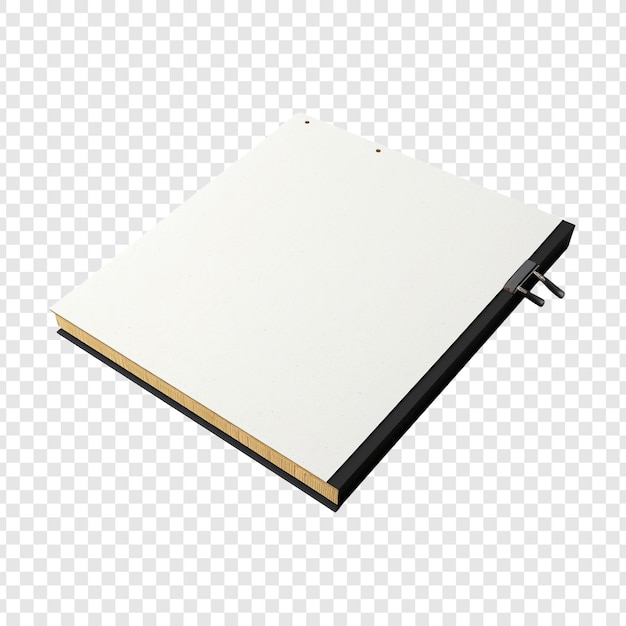 Gratis PSD magnetische memo pad geïsoleerd op transparante achtergrond