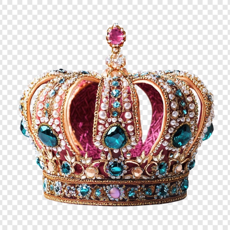 PSD Gratis magnificent jeweled crown a symbol of royalty and power