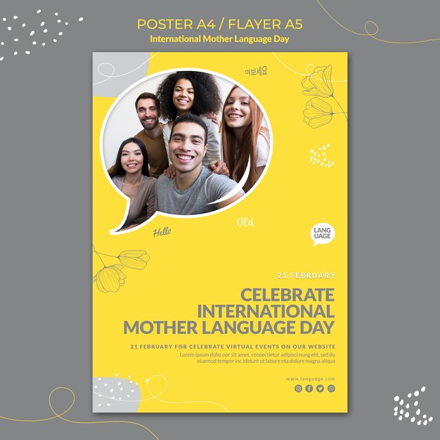Manifesto della giornata internazionale della lingua madre