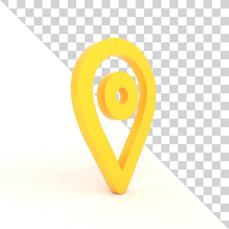 PSD Gratis map pin left side