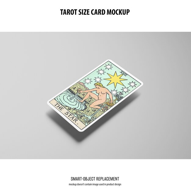 Maqueta de la Carta del Tarot