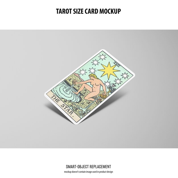 Maqueta de la Carta del Tarot