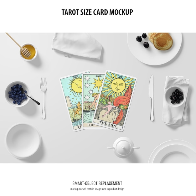 Maqueta de la Carta del Tarot