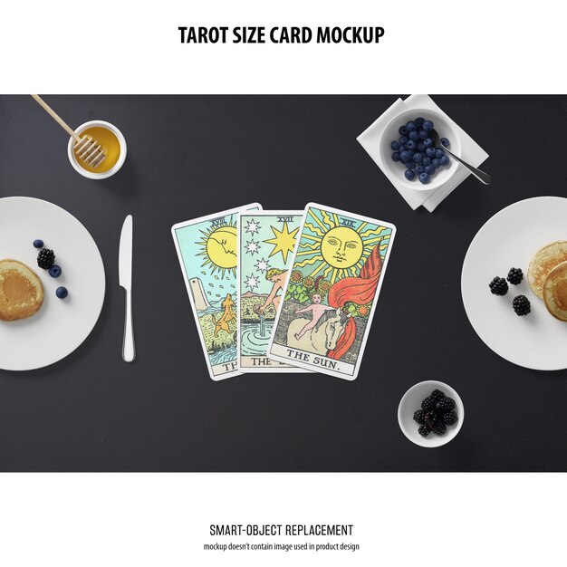 Maqueta de la Carta del Tarot