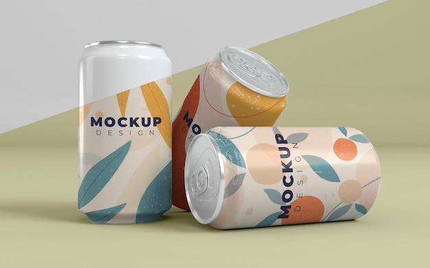 Download Mockup De Lata De Refresco Archivo Psd Gratis