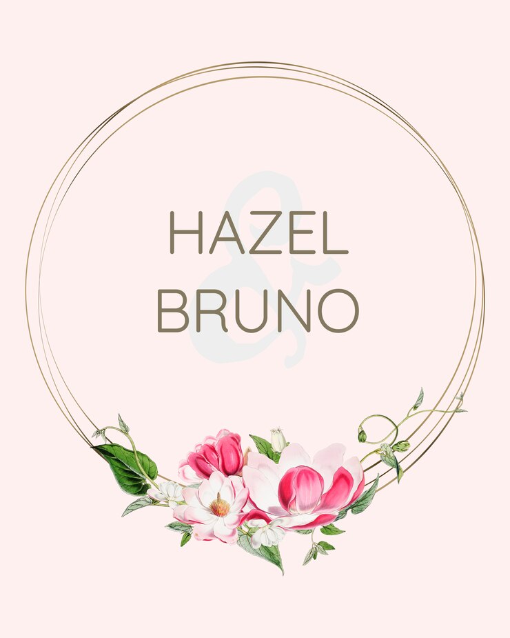 PSD gratuito maqueta de tarjeta de invitación de boda floral
