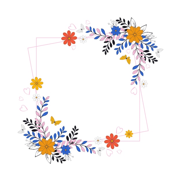 Marco floral