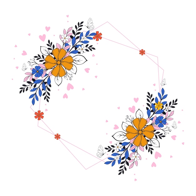 Marco floral