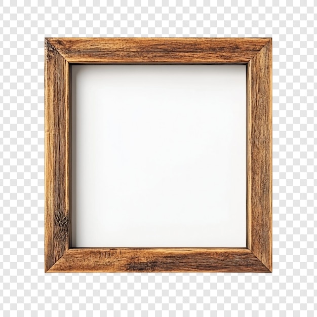 Marco de madera rústico Un lienzo en blanco para sus recuerdos