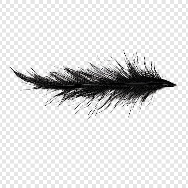 Gratis PSD mascara-kwastmerk geïsoleerd op transparante achtergrond