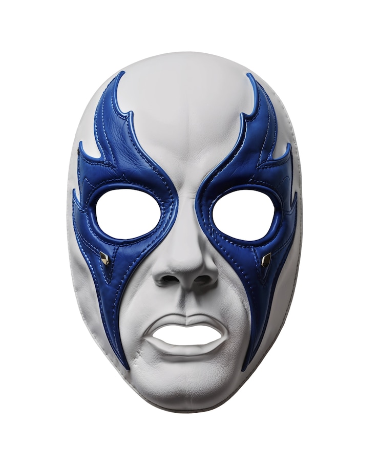 PSD gratuito maschera di wrestling isolata