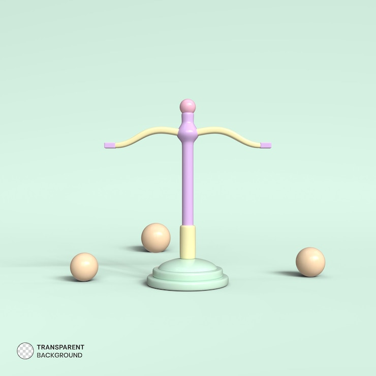 PSD Gratis measurement scale icon isolated 3d render illustration