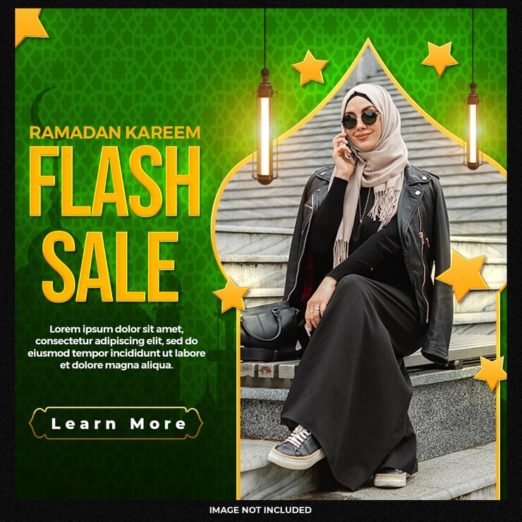 PSD Gratis media sosial promosi ramadan dan postingan instagram