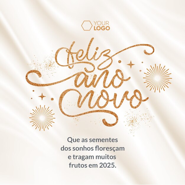 Los medios sociales alimentan el feliz año nuevo 2025