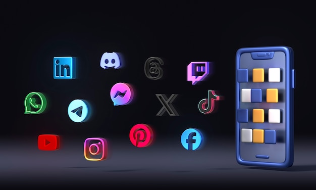 Medios sociales y teléfono