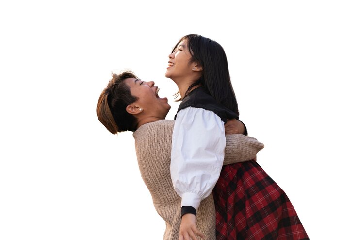 PSD Gratis medium shot mother and daughter time