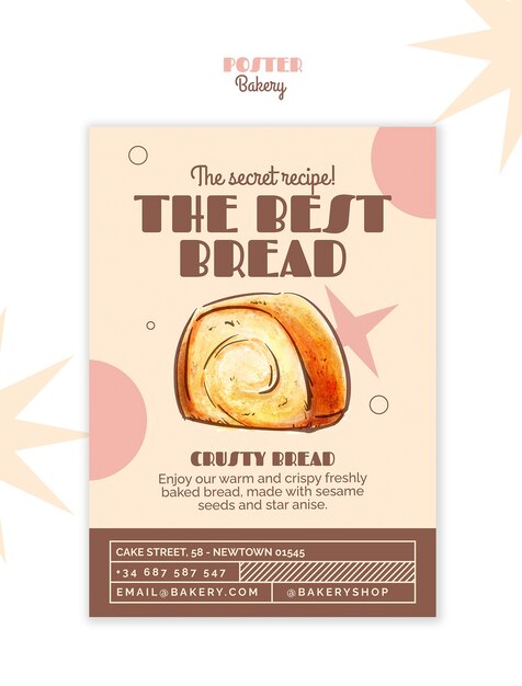 El mejor cartel de panadería