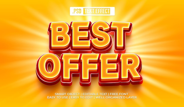 Mejor oferta Efecto de estilo de texto