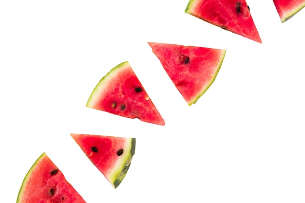 Mening van vers watermeloenfruit