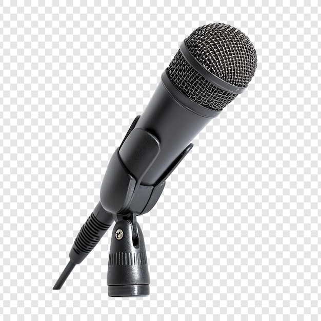 Micrófono de estudio profesional en el soporte
