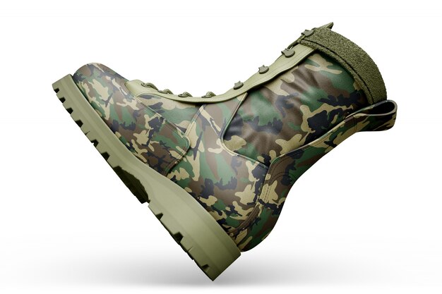 Militar scarpa mockup