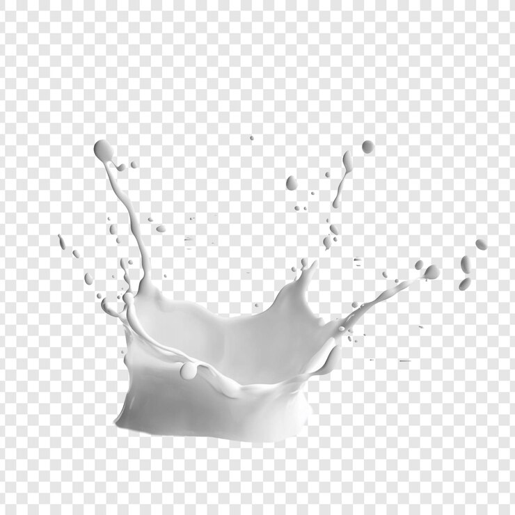 PSD Gratis milk splash dynamic dairy delight