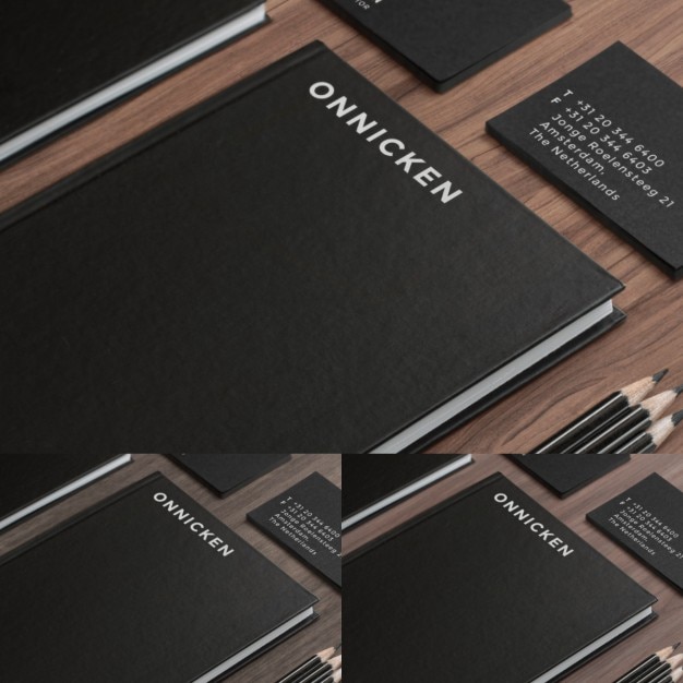 PSD gratuito mock up de identidad corporativa