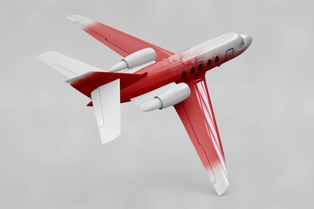 Mockup de avión privado