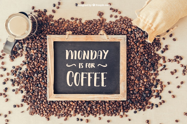 PSD gratuito mockup de café