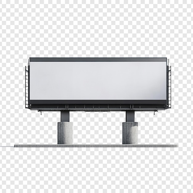 Mockup de cartelera en blanco perfecto para el diseño publicitario
