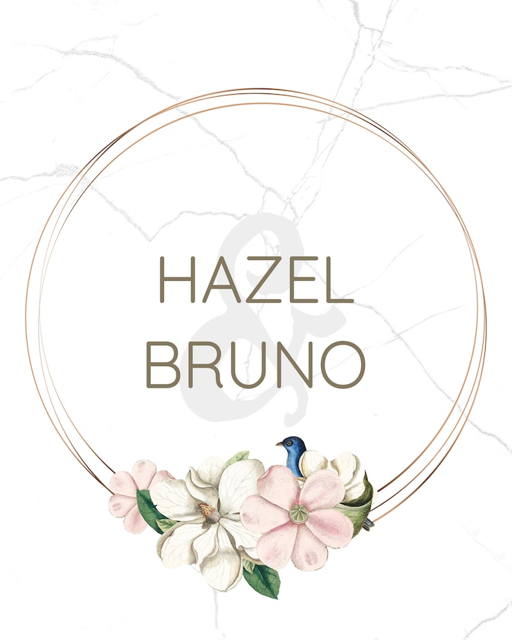 PSD gratuito mockup di carta di invito a nozze floreale
