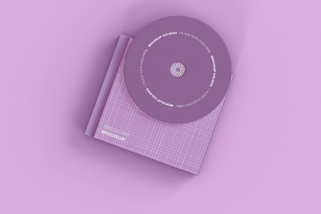 Mockup di CD e case