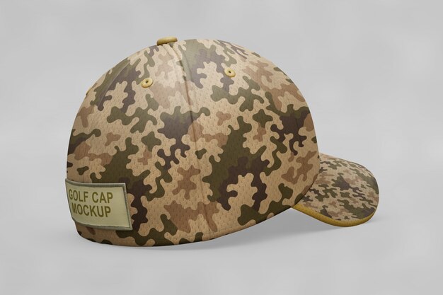 Mockup de gorro militar