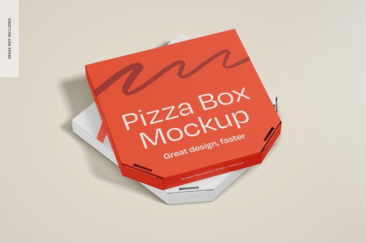Mockup Kotak Pizza