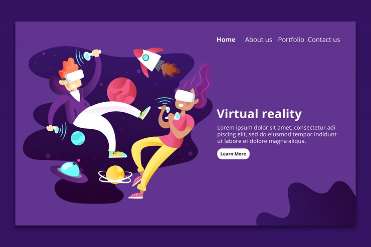 PSD Gratis mockup landing page modern