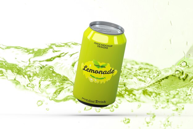 Download Mockup De Lata De Refresco Archivo Psd Gratis