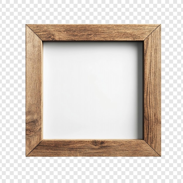 Mockup de marco de madera rústico perfecto para presentaciones de diseño