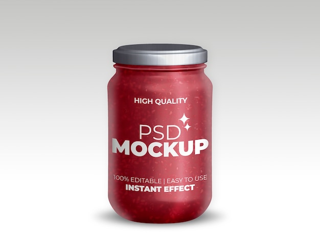 Mockup per vaso realistico