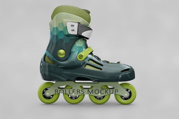 Mockup de rollers