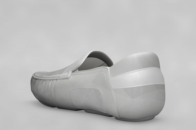 Mockup de zapatos blancos