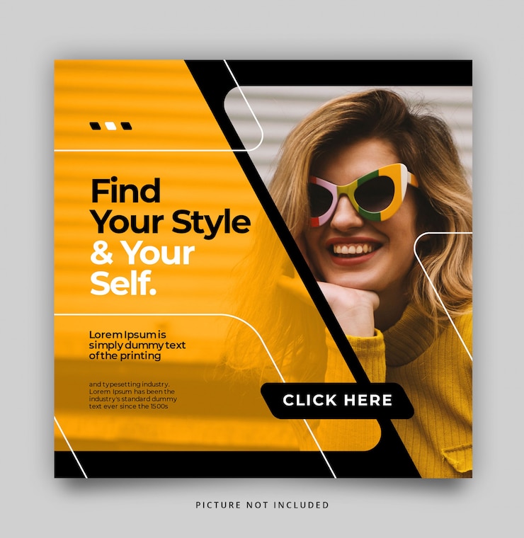 PSD gratuito modello clean moderno instagram
