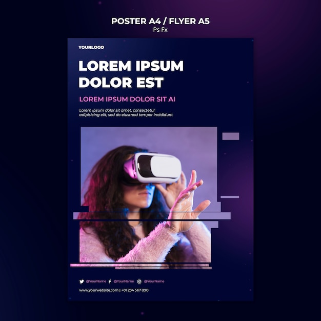 Modello del manifesto di realtà virtuale
