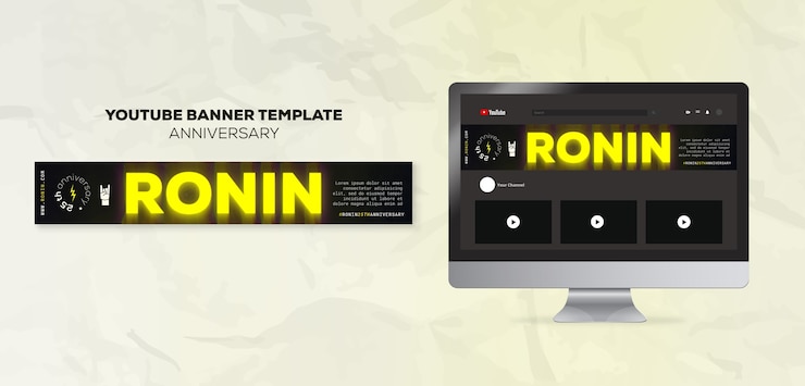 PSD gratuito modello di anniversario di design piatto