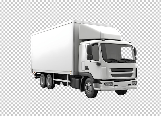 modello di camion scatola isolata