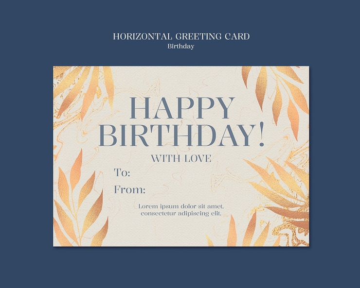 PSD gratuito modello di celebrazione del compleanno