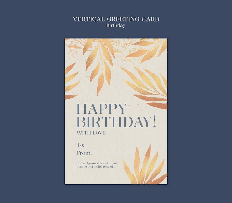 PSD gratuito modello di celebrazione del compleanno