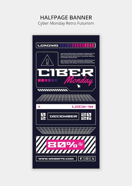 Modello di celebrazione del Cyber Monday