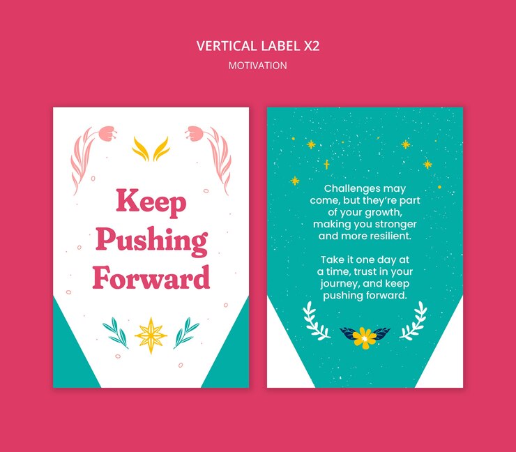 PSD gratuito modello di citazioni motivazionali creative