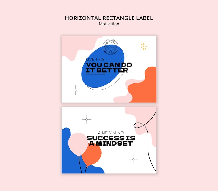 PSD gratuito modello di citazioni motivazionali creative