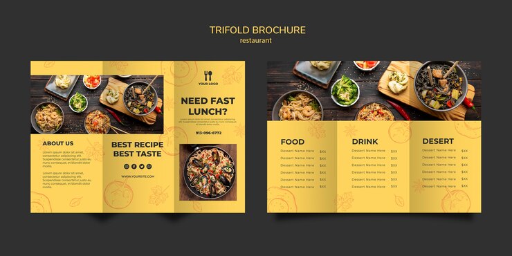 PSD gratuito modello di concetto di bruch